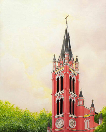 The Pink Church (Tan Dinh Church)