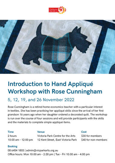 Rose Cunningham Workshop